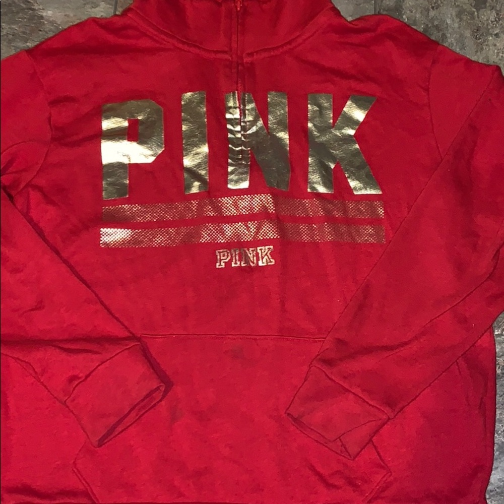 Pink hoodie
